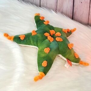 Realistic STARFISH by Wild Republic Green 13” Marine Life Plush Stuffed Animal